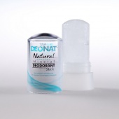 Минеральный дезодорант ДЕОНАТ  60гр.   чистый  (цельный кристалл)