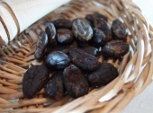 Какао-бобы очищенные  сорт Насиональ, Эквадор  200гр.