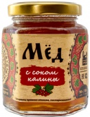 Мёд с соком Калины  250 г  Сибирский знахарь