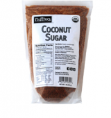 Кокосовый сахар органический Nutiva (Raw, Organic)  16oz (454 гр.)